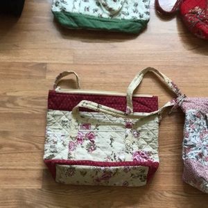 Quilted Fabric Tote.  Bundle 2 for $20 or buy separately for $12